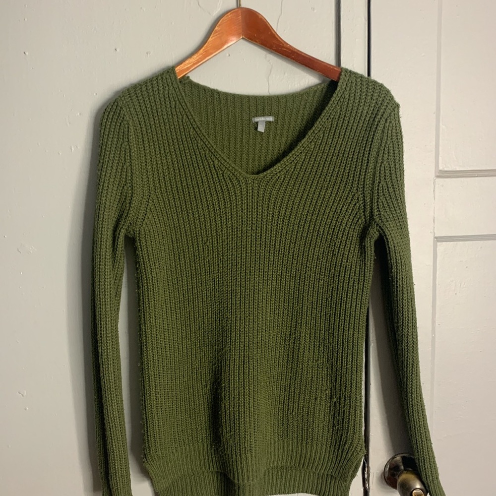 Charlotte Russe Olive green top